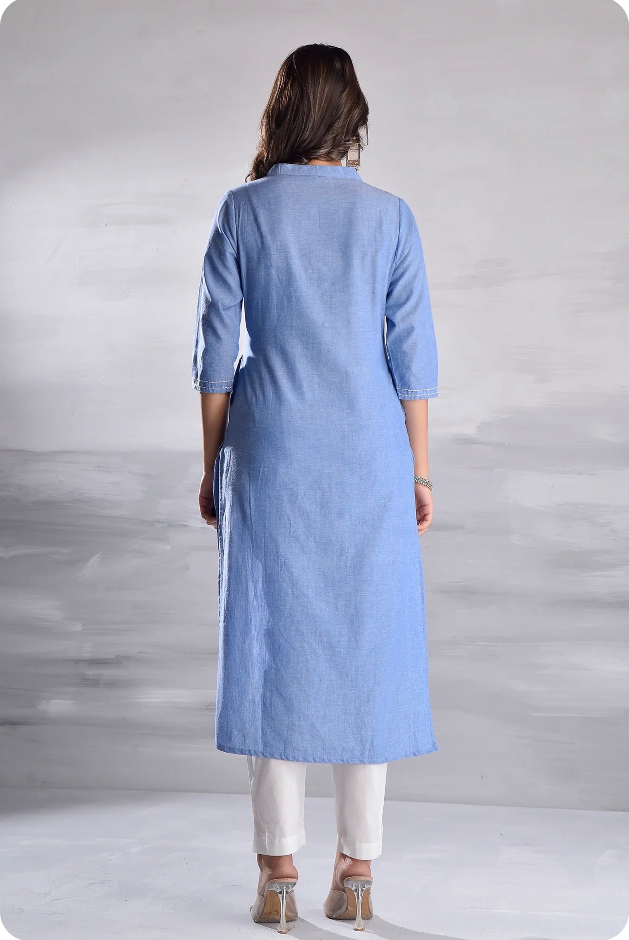 Denim Cotton kurti