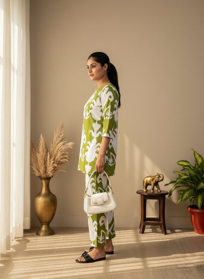 Premium Cotton Cord Set For Women