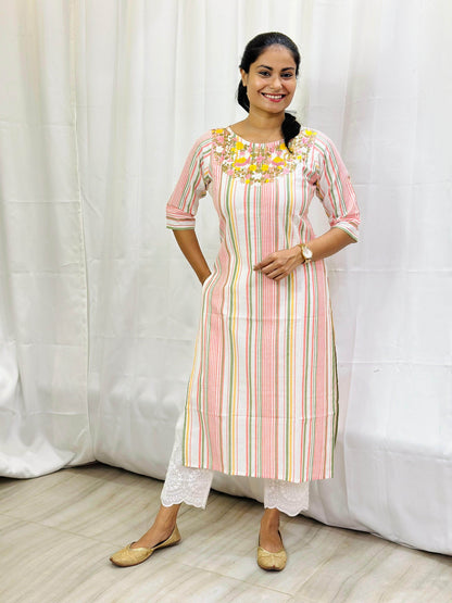 Premium Cotton Kurti - Vijay Laxmi