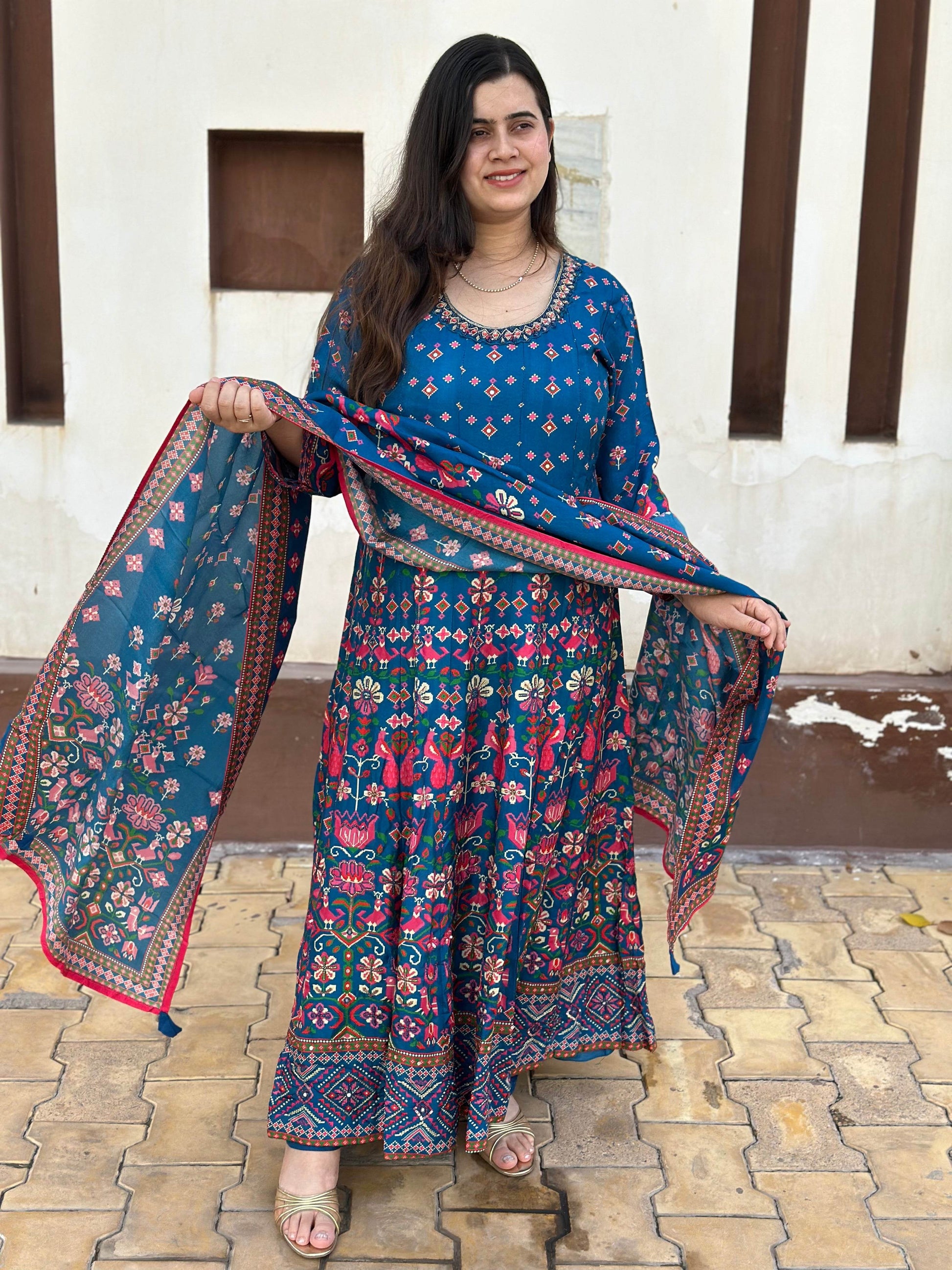 Maharani Anarkali Suit - Vijay Laxmi