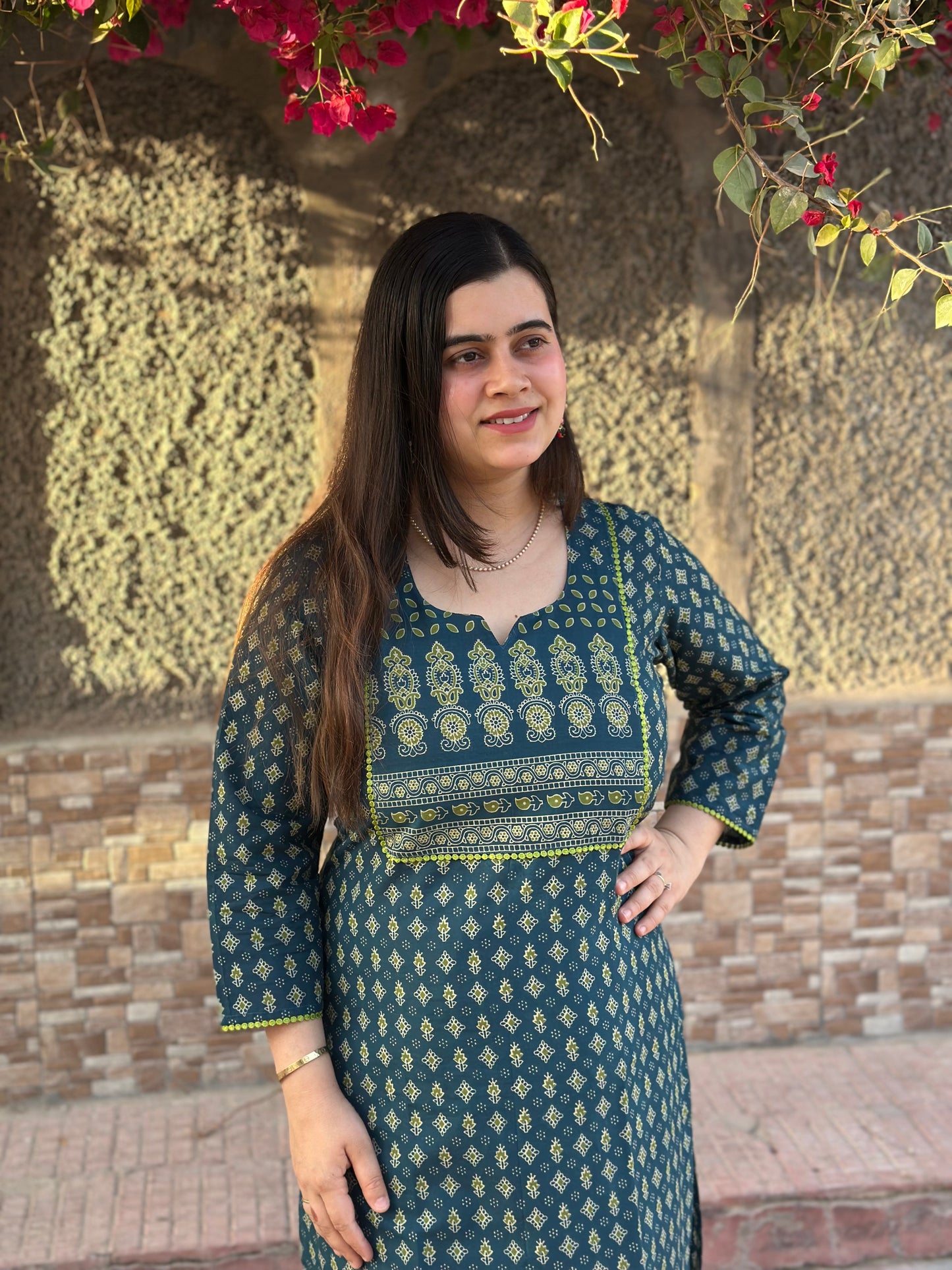 Airy Cotton Arjakh Kurti for women