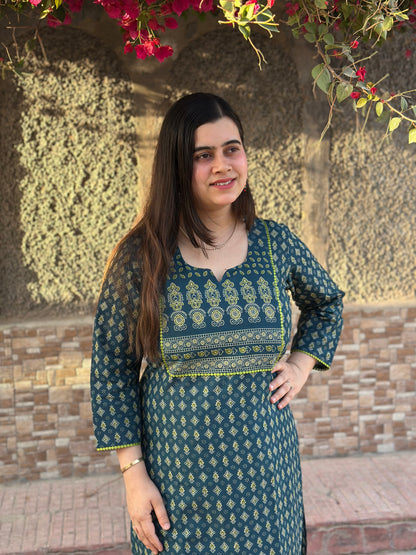 Airy Cotton Arjakh Kurti for women
