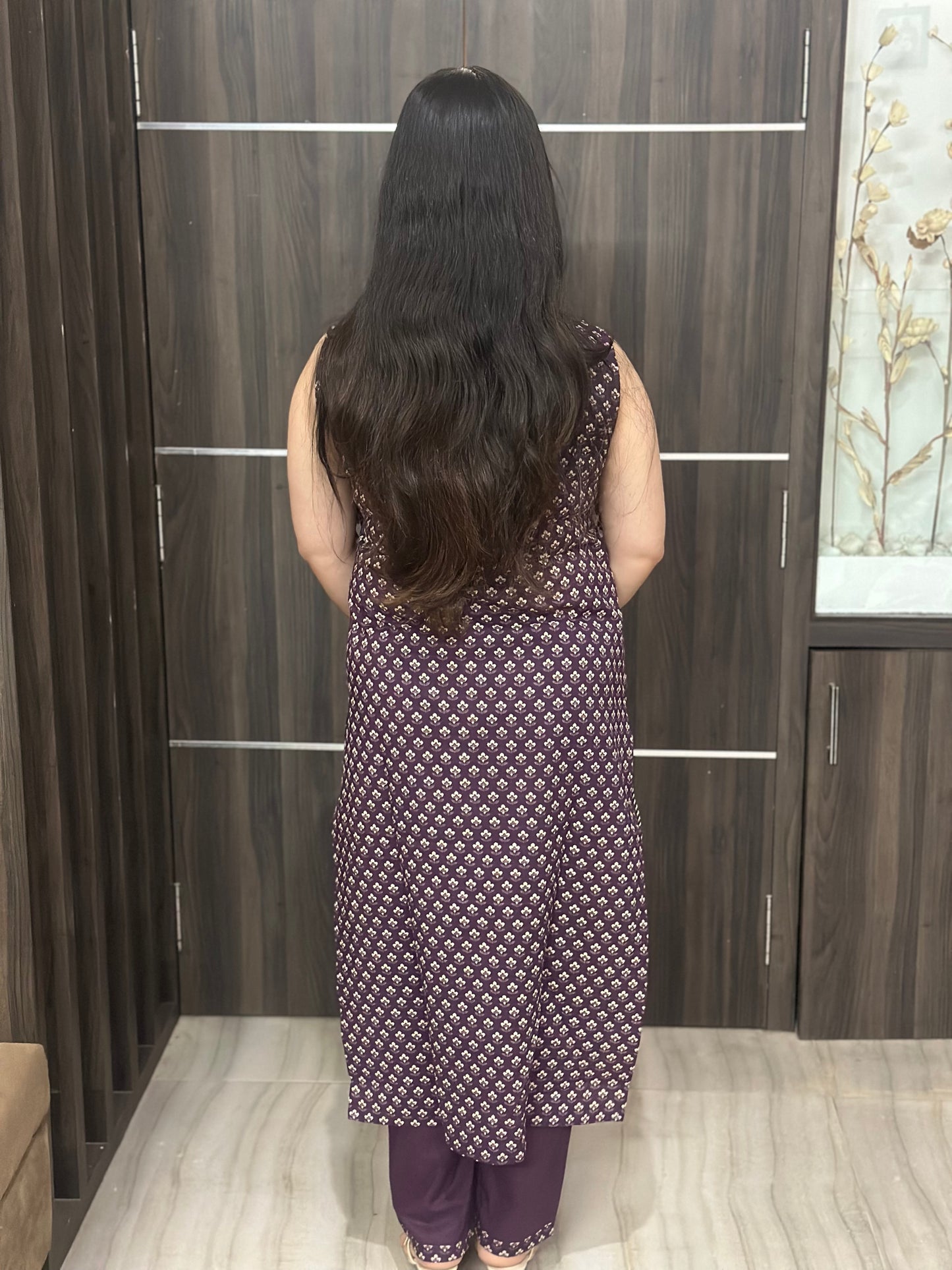 Bani Sleeveless Cotton Kurta set