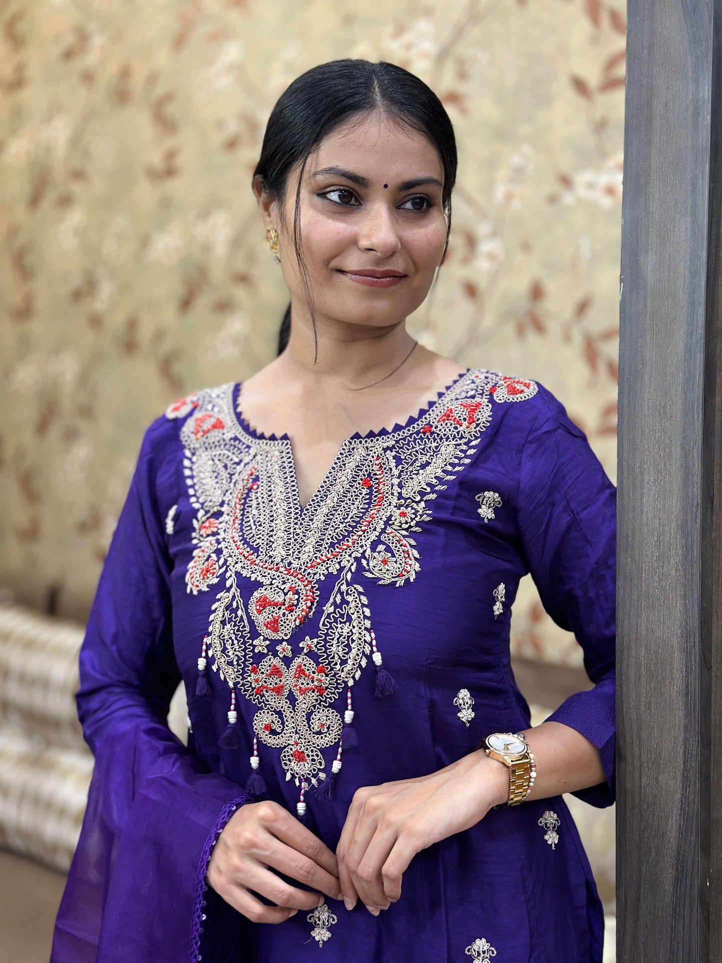 Dola Silk suit For Women - Vijay Laxmi