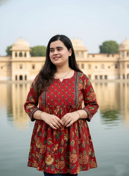 Short Cotton tunics for women