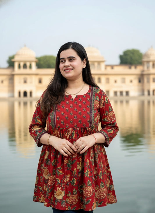 Short Cotton tunics for women