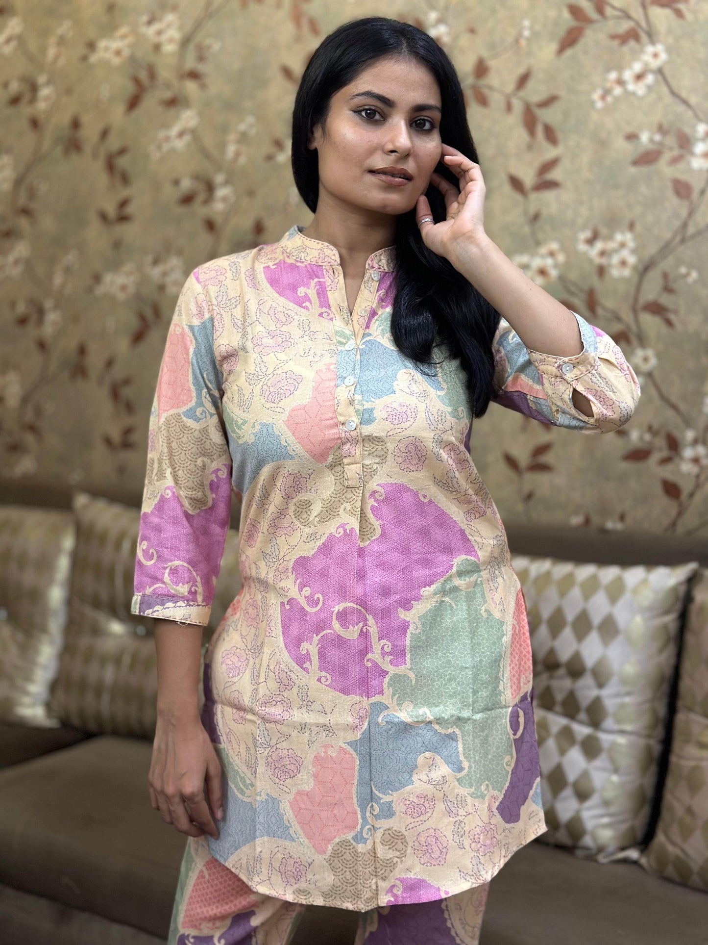 Premium Cotton Cord Sets For Women - Vijay Laxmi