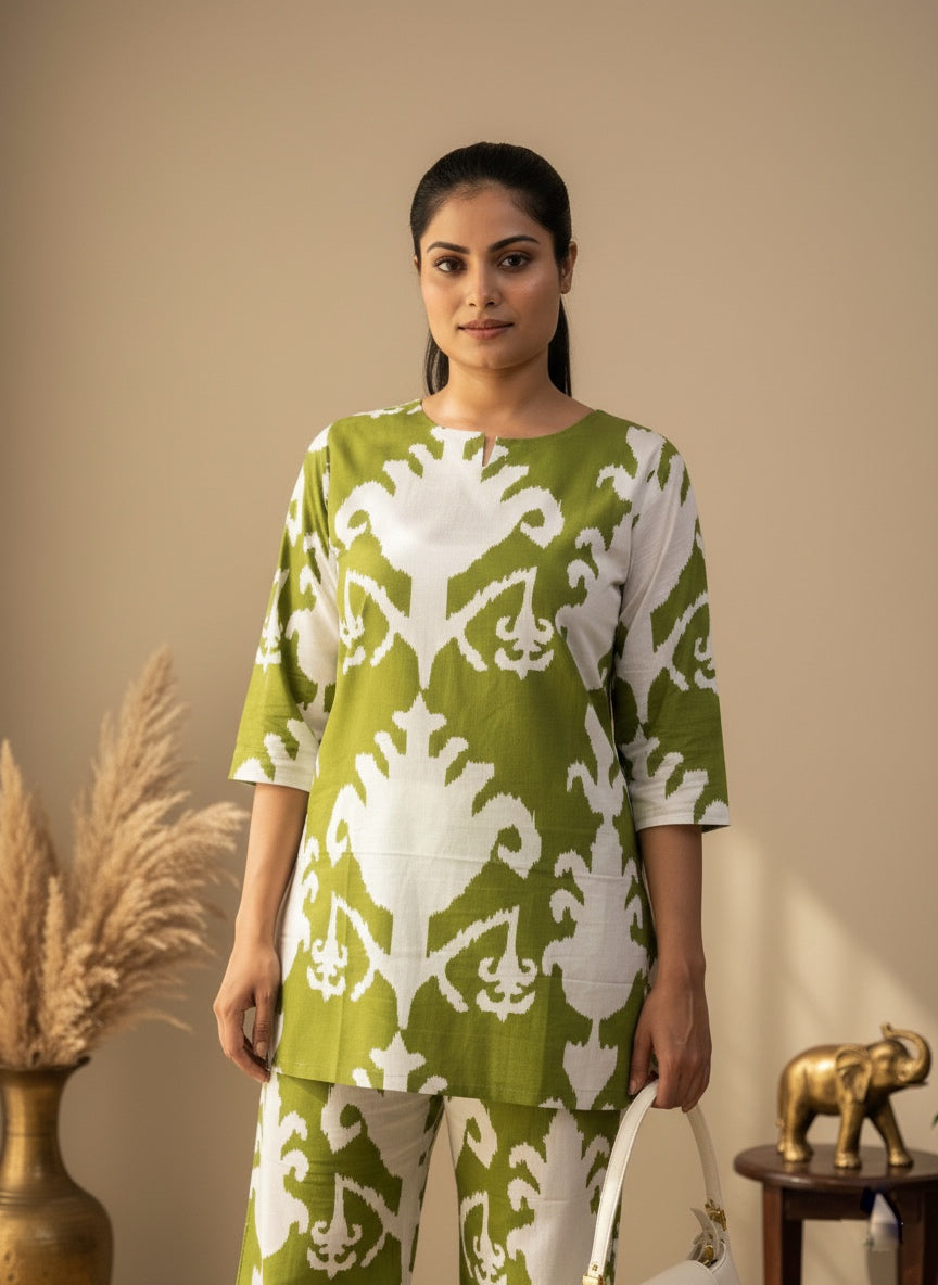 Premium Cotton Cord Set For Women