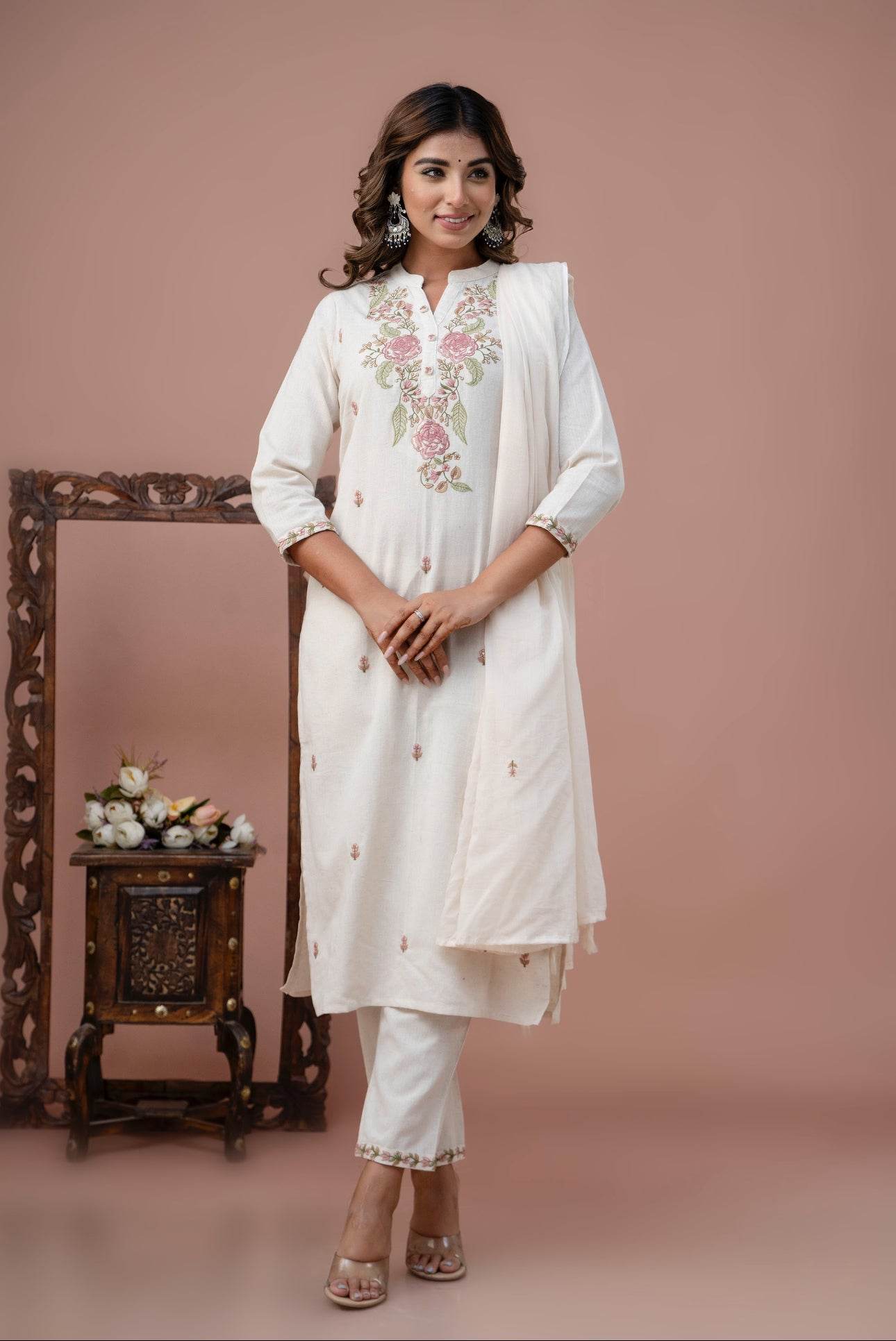 Premium Cotton Suit For Women Ban - Vijay Laxmi