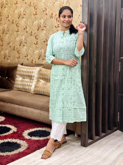 Cotton kurti - Vijay Laxmi