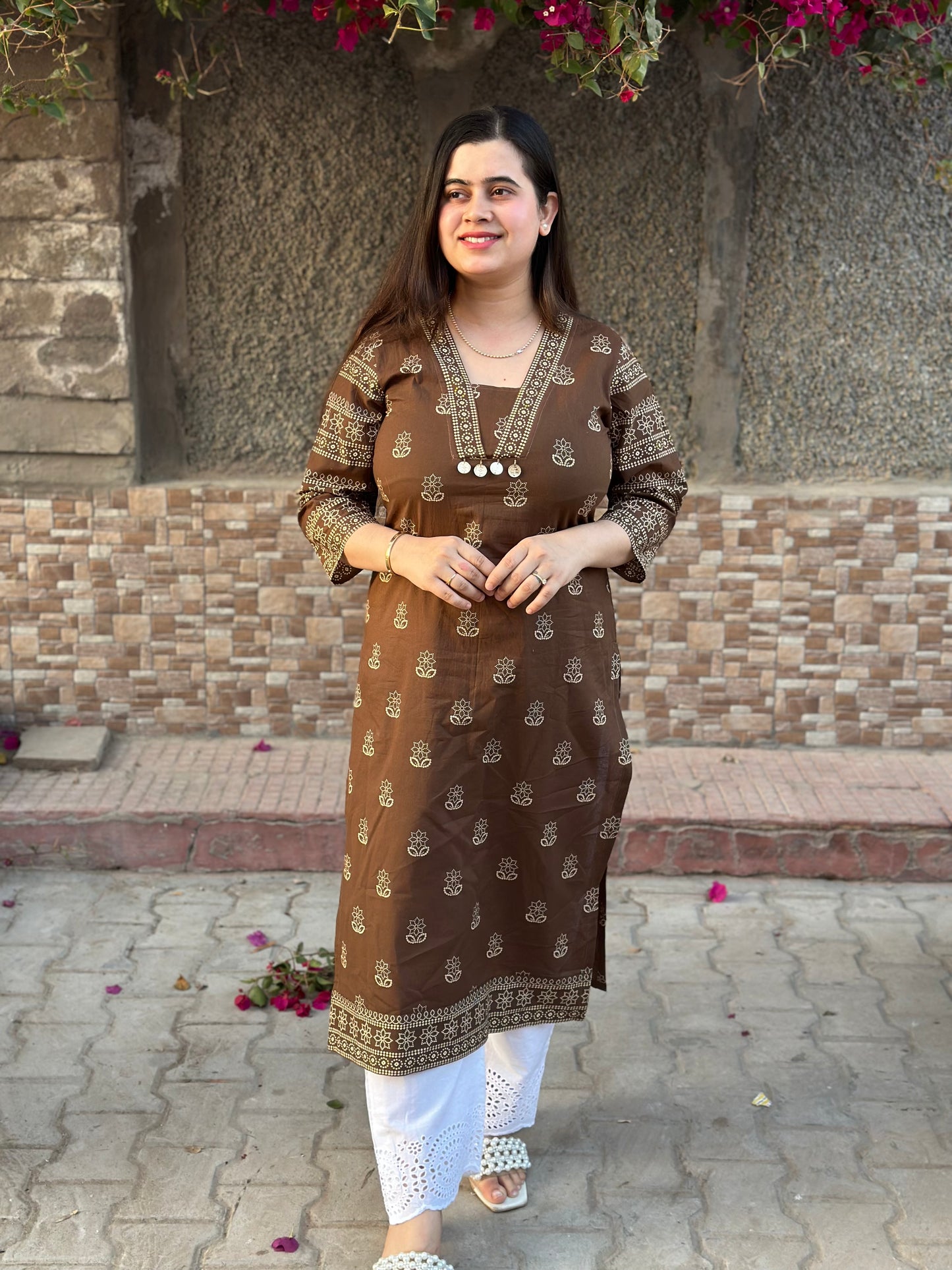 Airy Cotton Kurti for women dabu