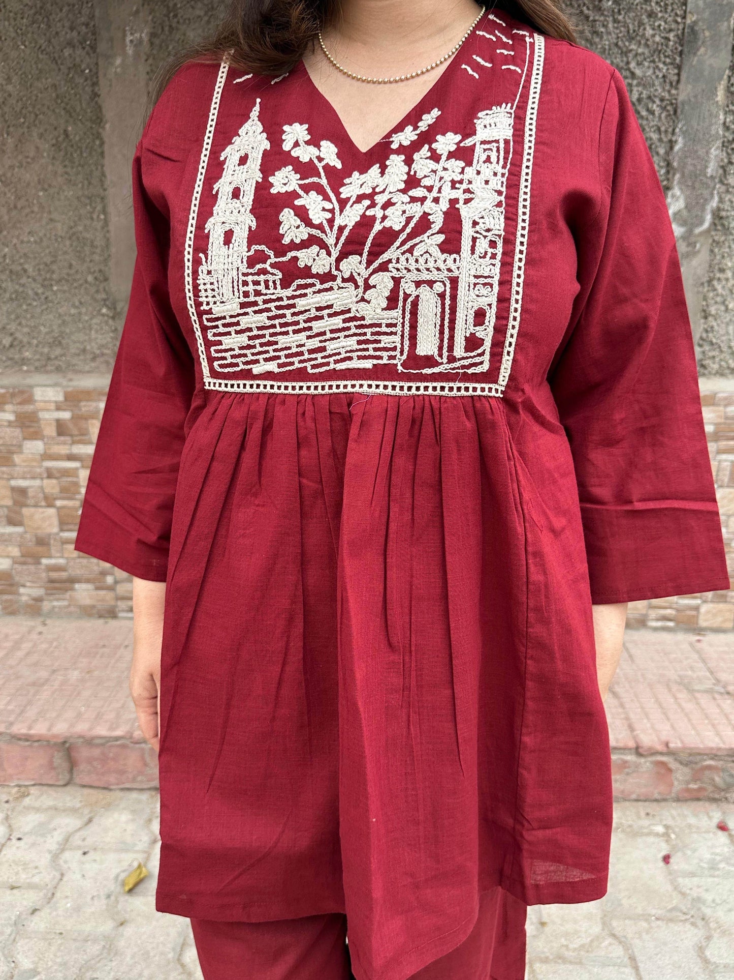 Premium Cotton Cord Sets For Women - Vijay Laxmi