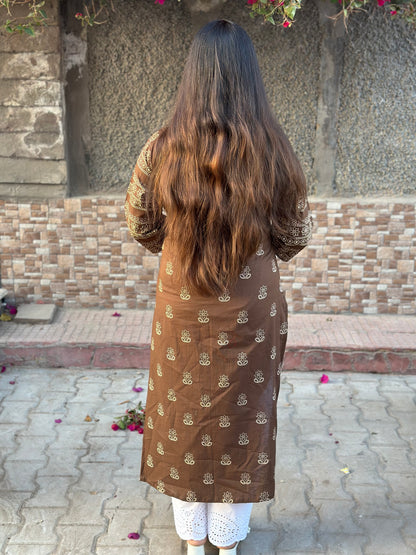 Airy Cotton Kurti for women dabu