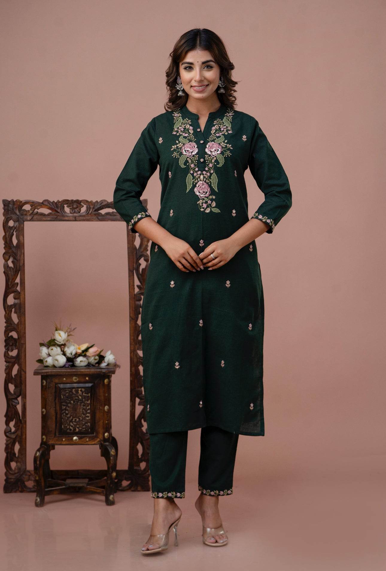 Premium Cotton Suit For Women Ban - Vijay Laxmi