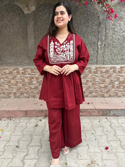 Premium Cotton Cord Sets For Women - Vijay Laxmi