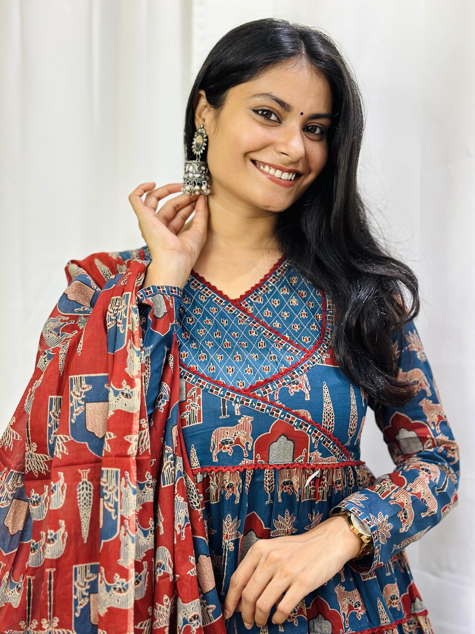 Cotton Suit Set - Vijay Laxmi