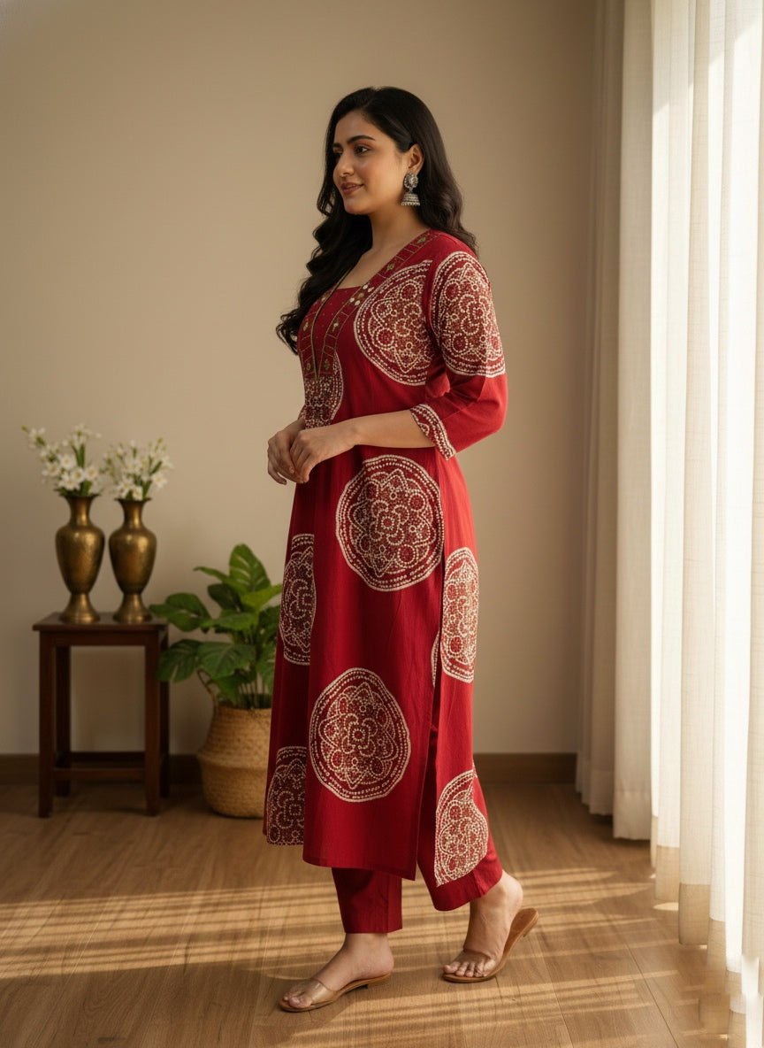 Premium Cotton kurta set for women