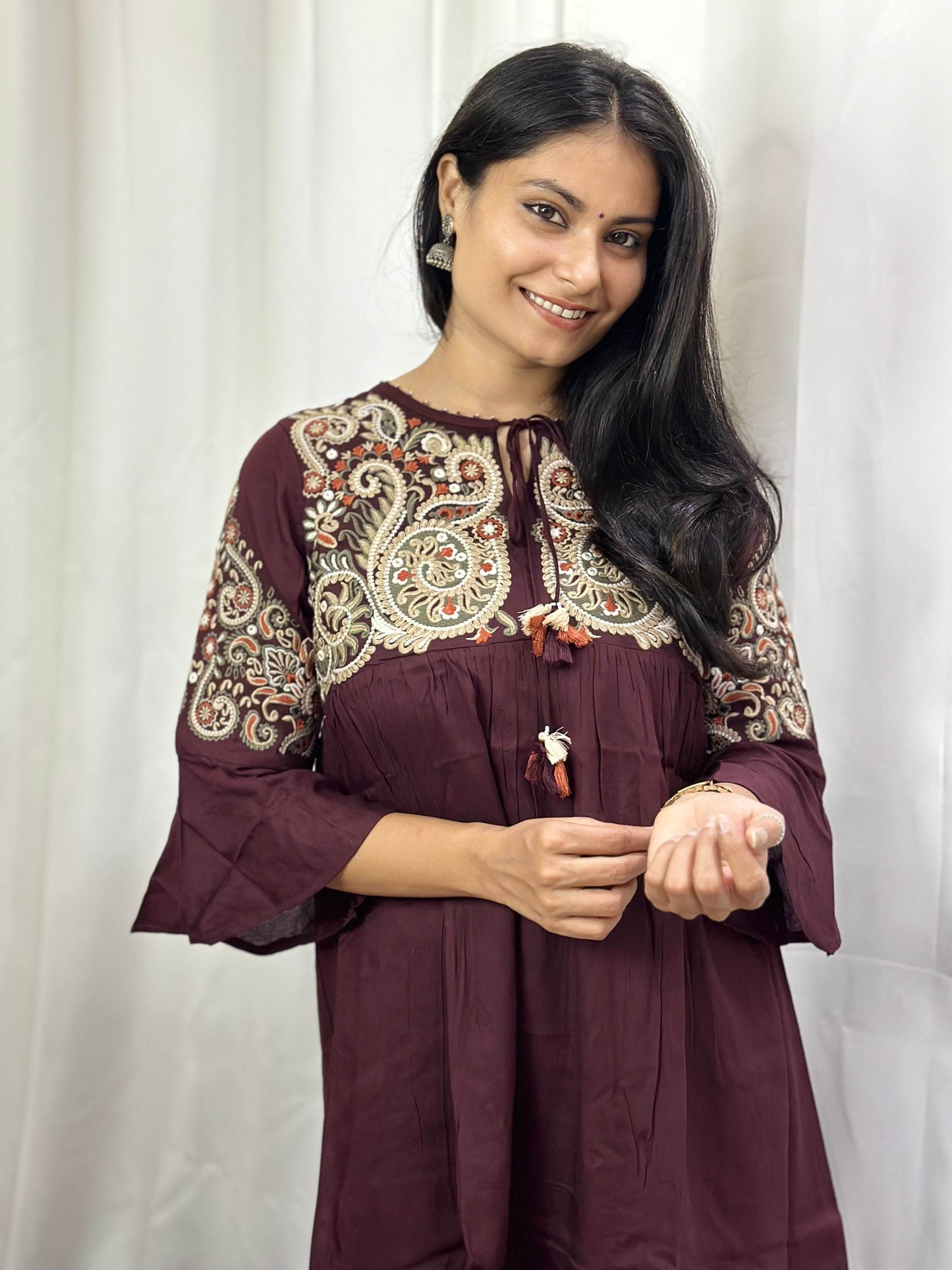 Premium Rayon Set For Women - Vijay Laxmi