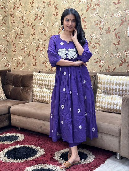 Premium Cotton Kurta Set For Women GRC - Vijay Laxmi