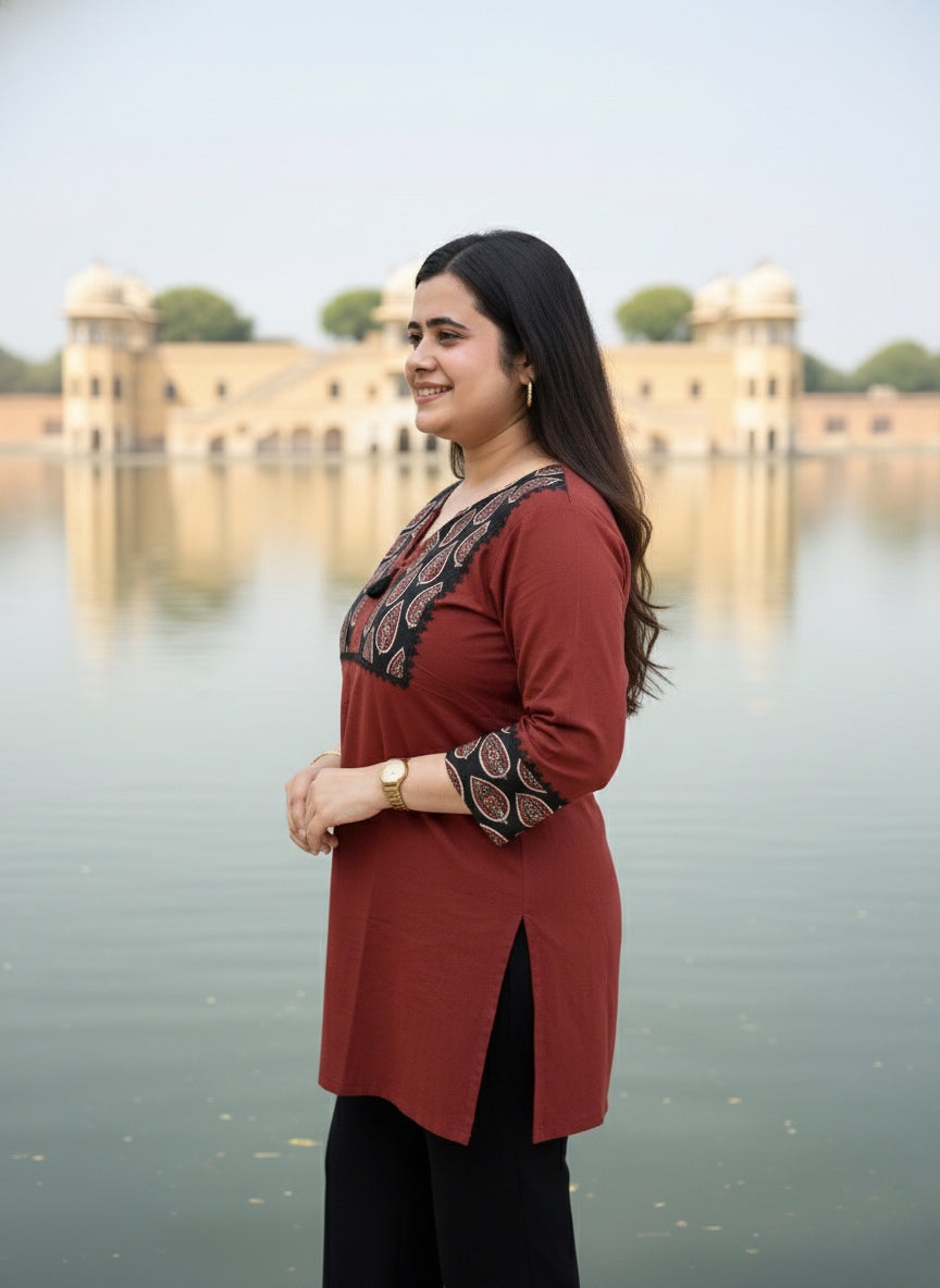 Short Cotton tunics for women