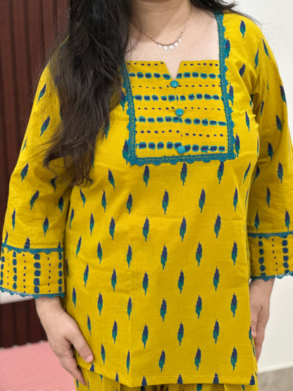Jasmine Farshi Salwar Suit Mustard