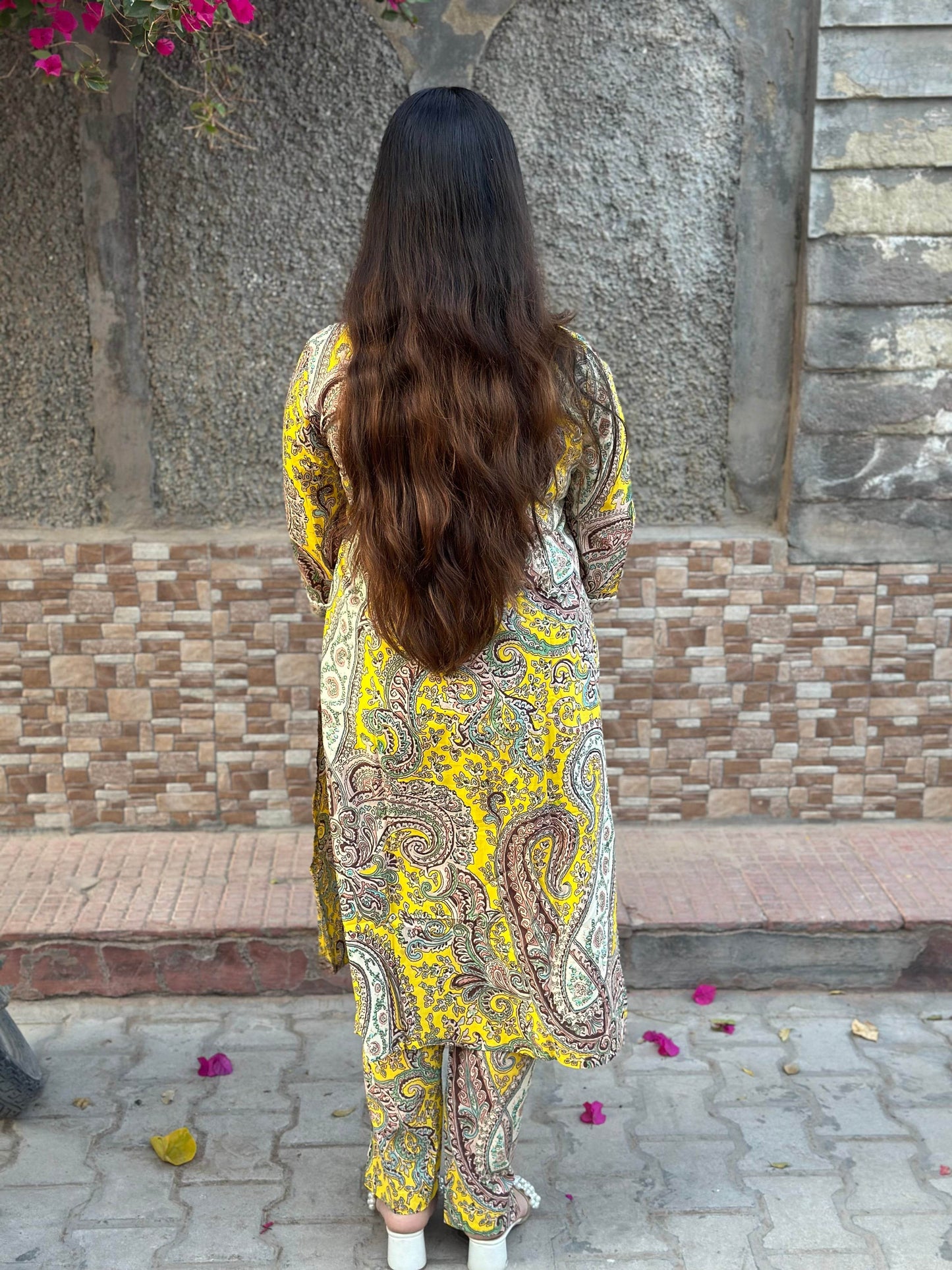 Cotton kalamkari kurta set for women - Vijay Laxmi