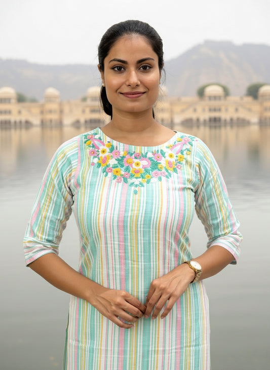 Premium Cotton Kurti