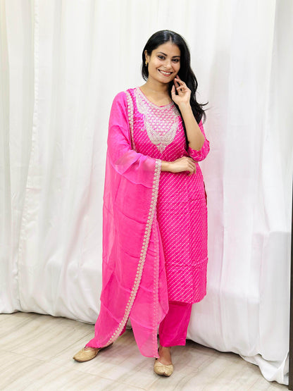 Modal Silk suit For Women - Vijay Laxmi