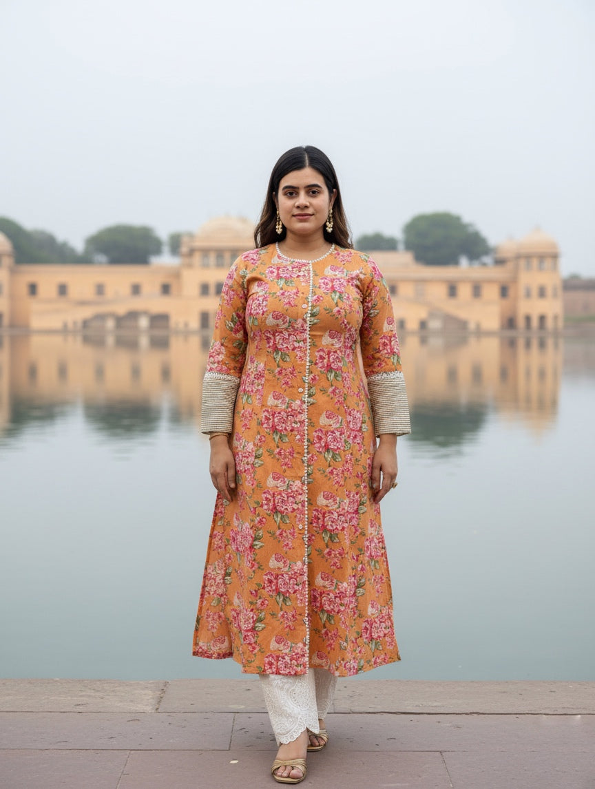 Cotton Kurti MN ALine