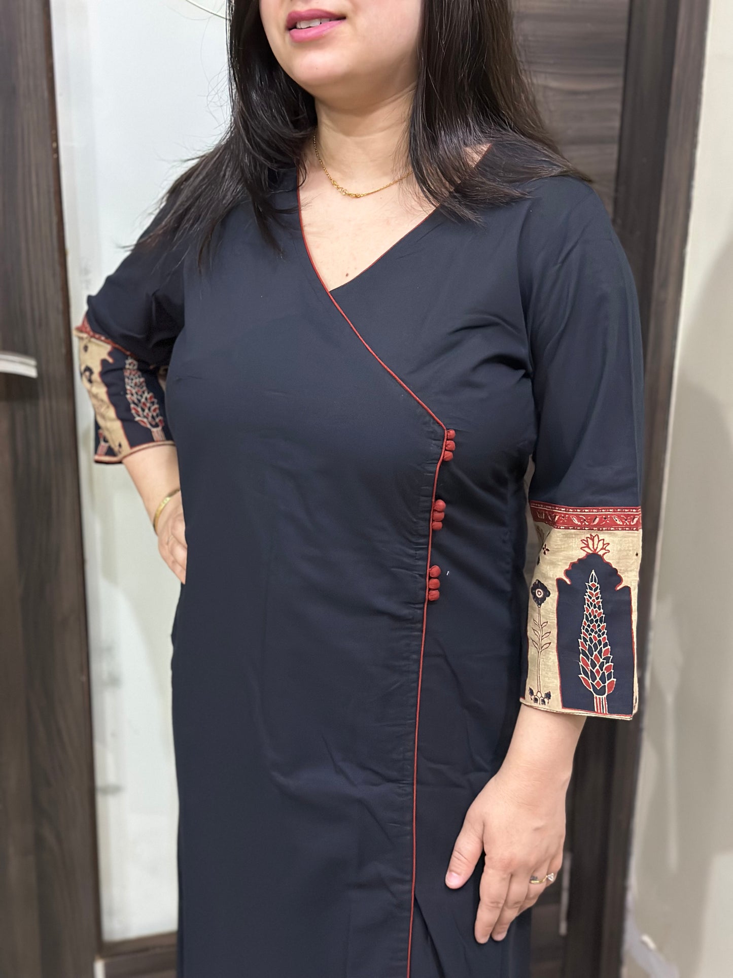 Mehar premium cotton Kurta & Pant Black
