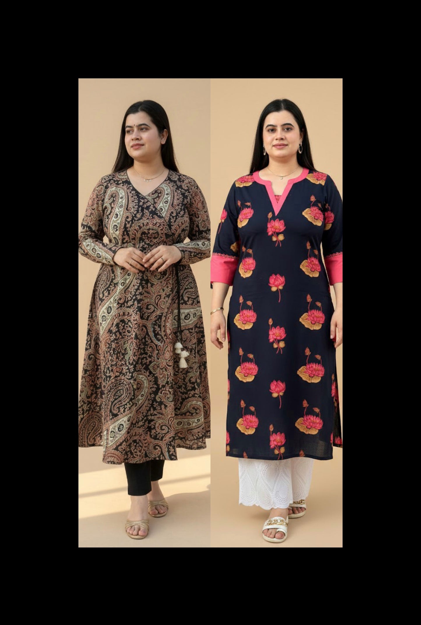⭐Most popular Best seller kurta combo of two