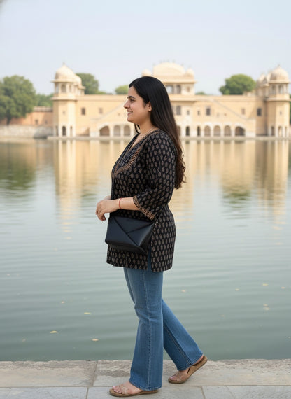 Short Cotton tunics for women