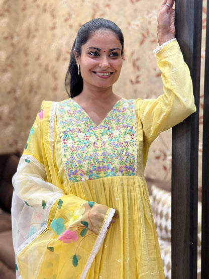 Premium Cotton Suit For Women - Vijay Laxmi