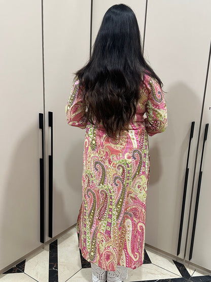 Airy Cotton Kurti for women kalamkari