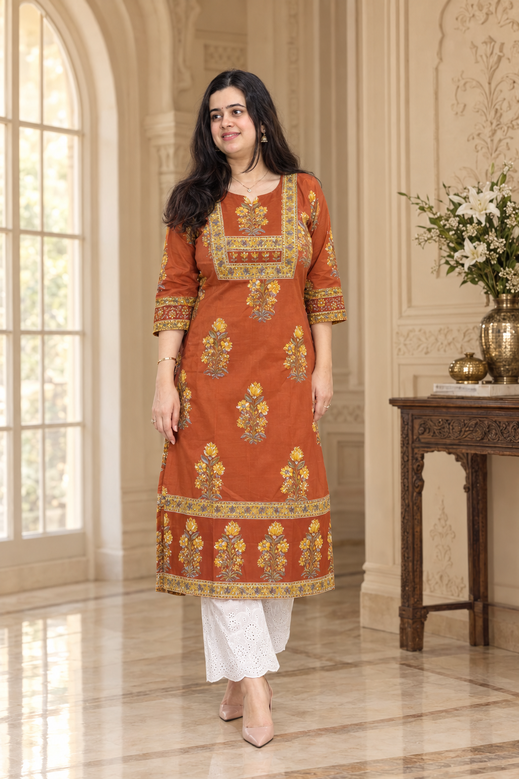 Navya pure cotton kurti for women