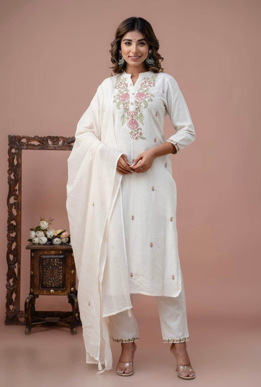 Premium Cotton Suit For Women Ban - Vijay Laxmi