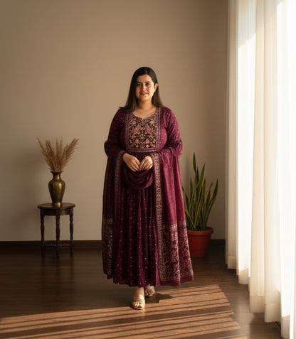 Mul Cotton kurta set for women with dupatta