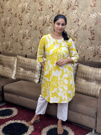 Cotton Kurti For Women - Vijay Laxmi