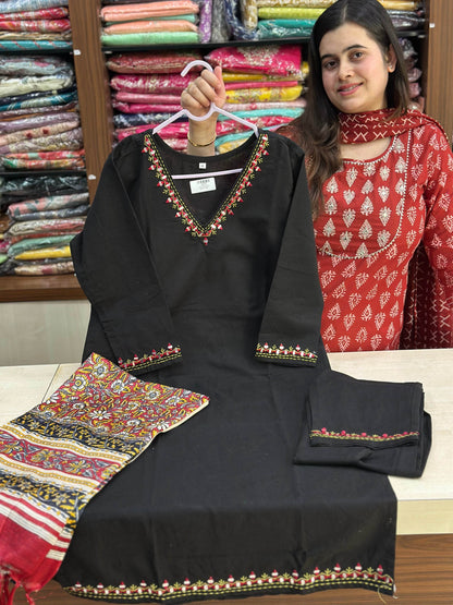 Cotton Kurta Set for Women (Limited edition) - Vijay Laxmi