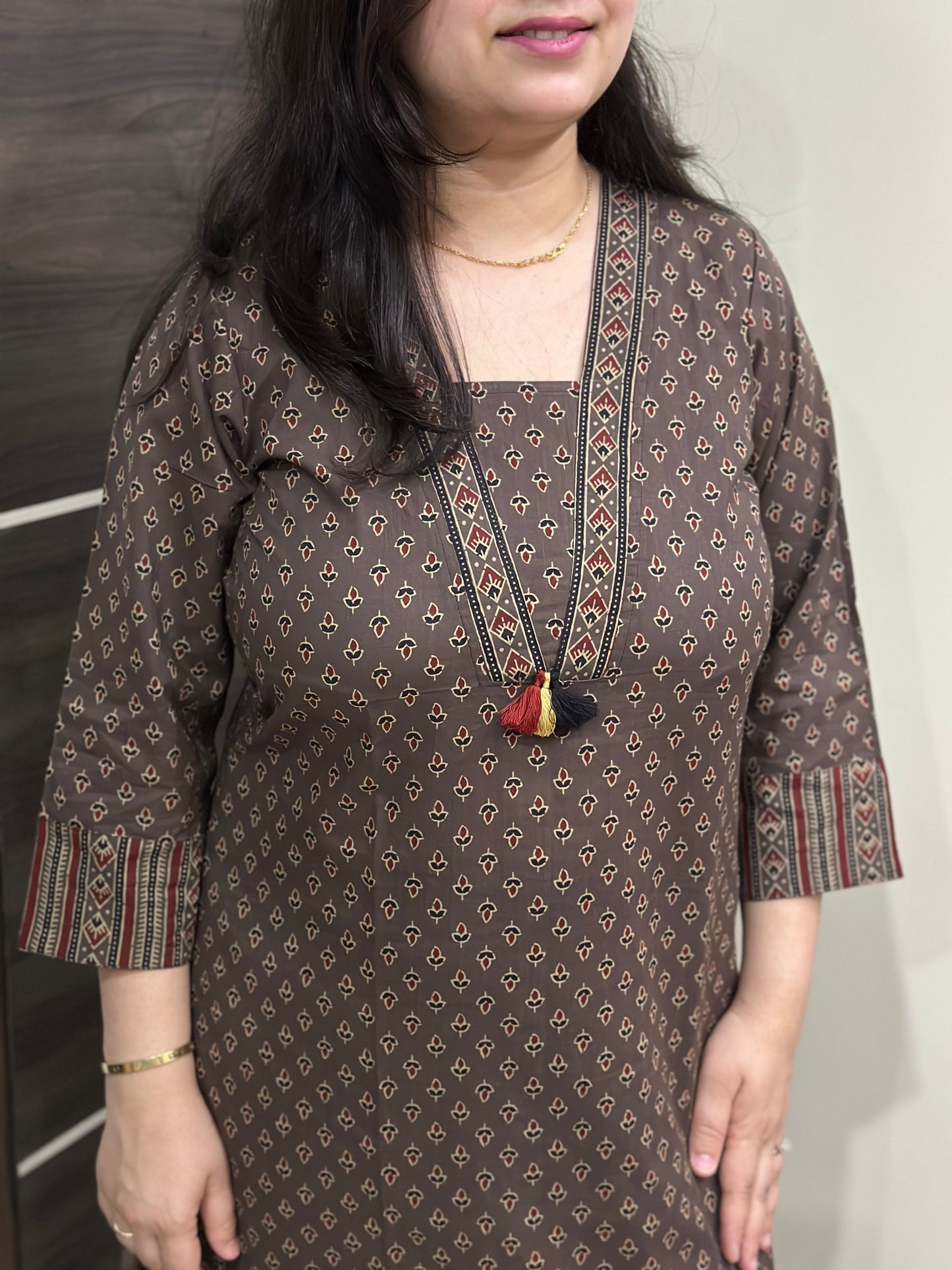 Ruhani Cotton kurta set for women dabu
