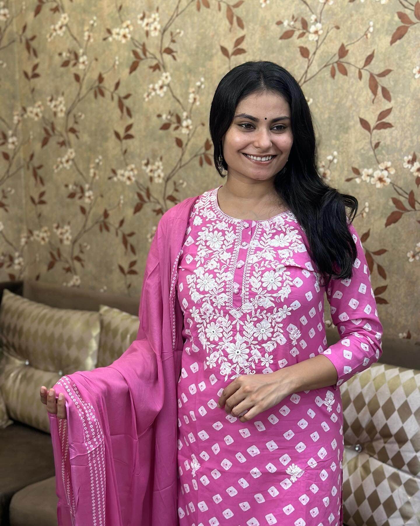 Premium Cotton Suit For Women - Vijay Laxmi