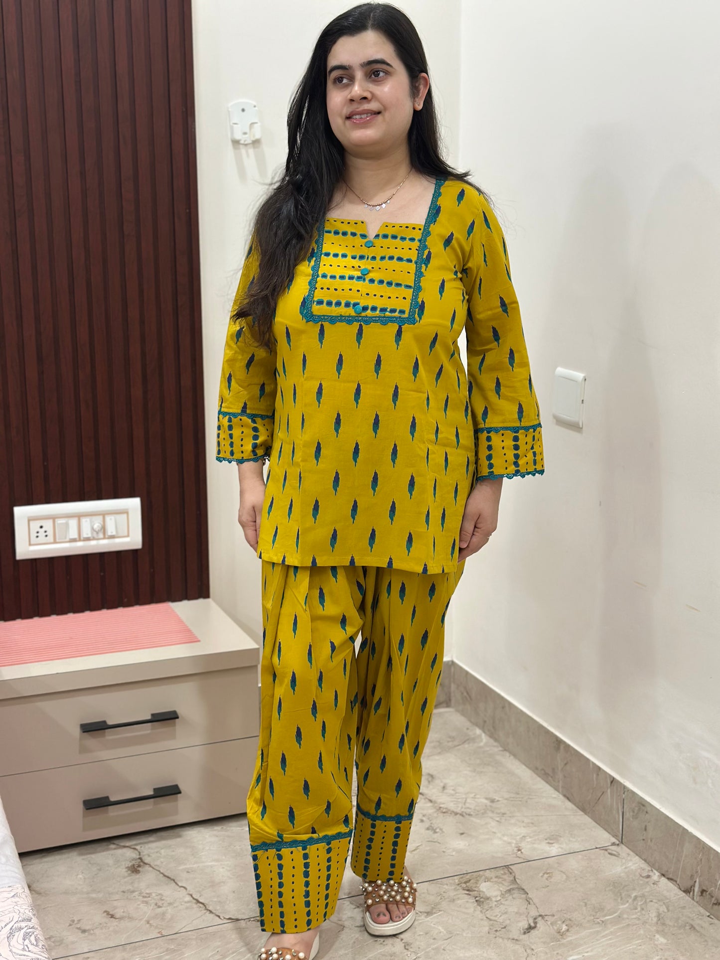 Jasmine Farshi Salwar Suit Mustard