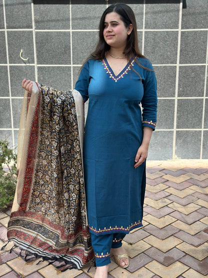 Cotton Kurta Set for Women (Limited edition) - Vijay Laxmi