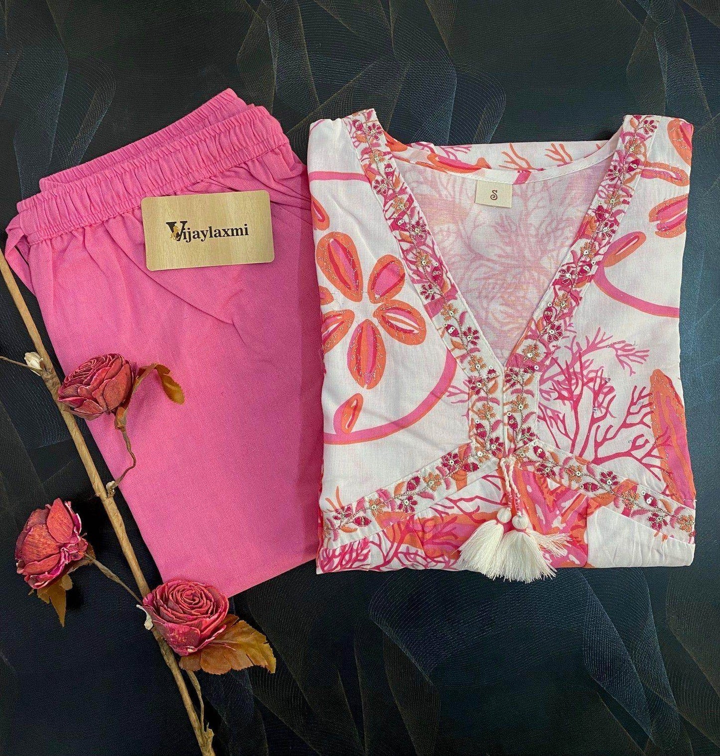 ALIA CUT SUIT SET - Vijay Laxmi