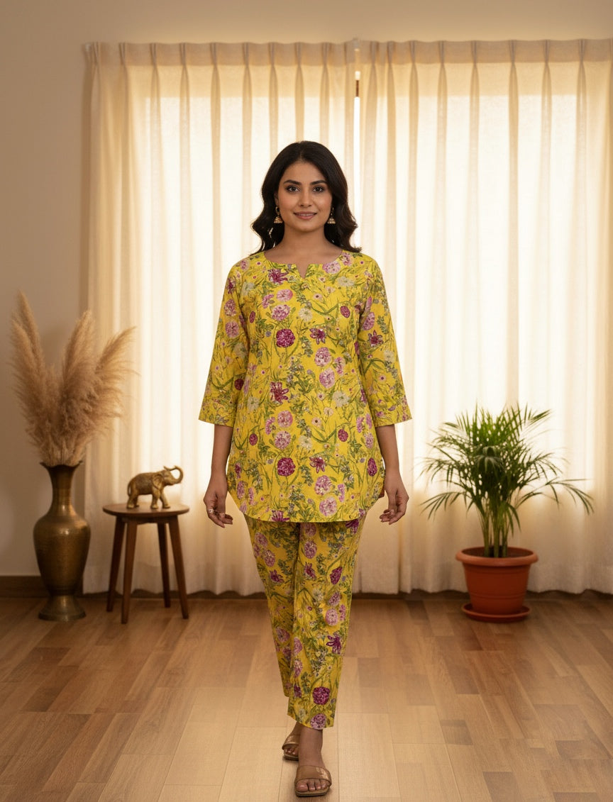 Premium Cotton Cord Sets For Women