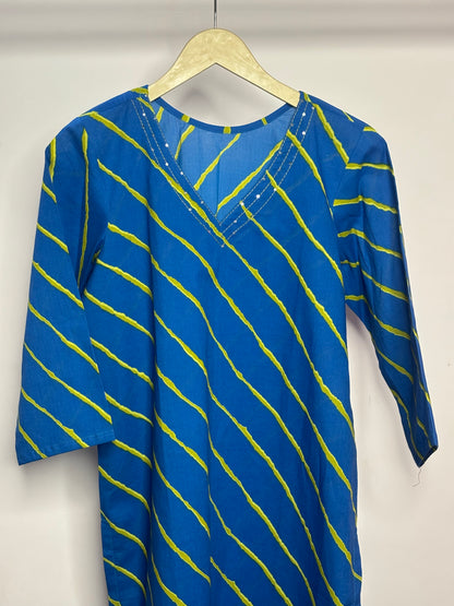 Gulzar Leheriya cotton kurti