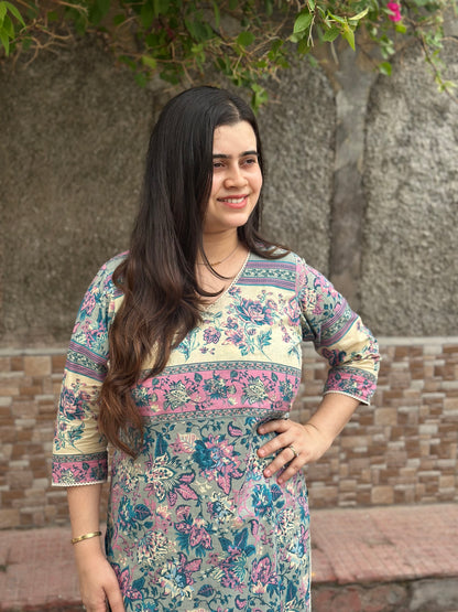 Breathable & Stylish Cotton Kurti for women