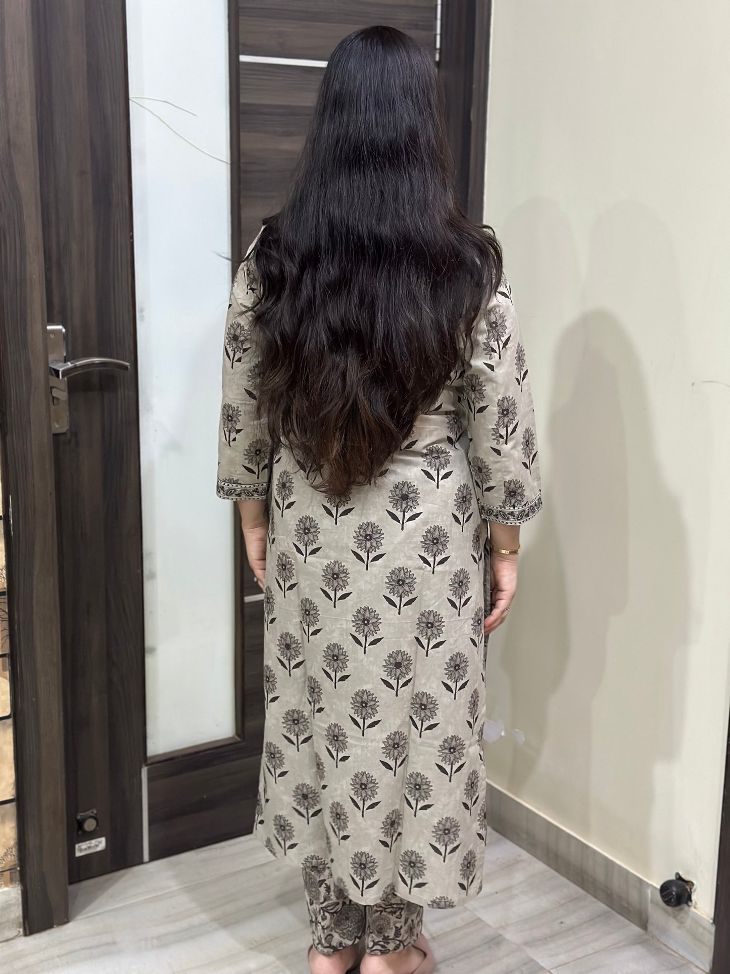 Mehar premium cotton Kurta & Pant Chiku