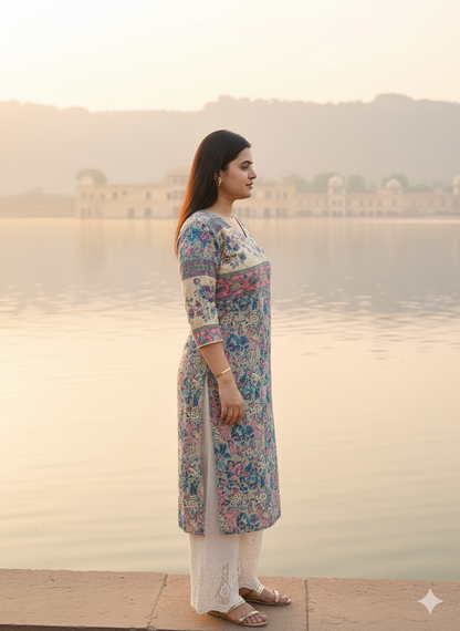 Breathable & Stylish Cotton Kurti for women