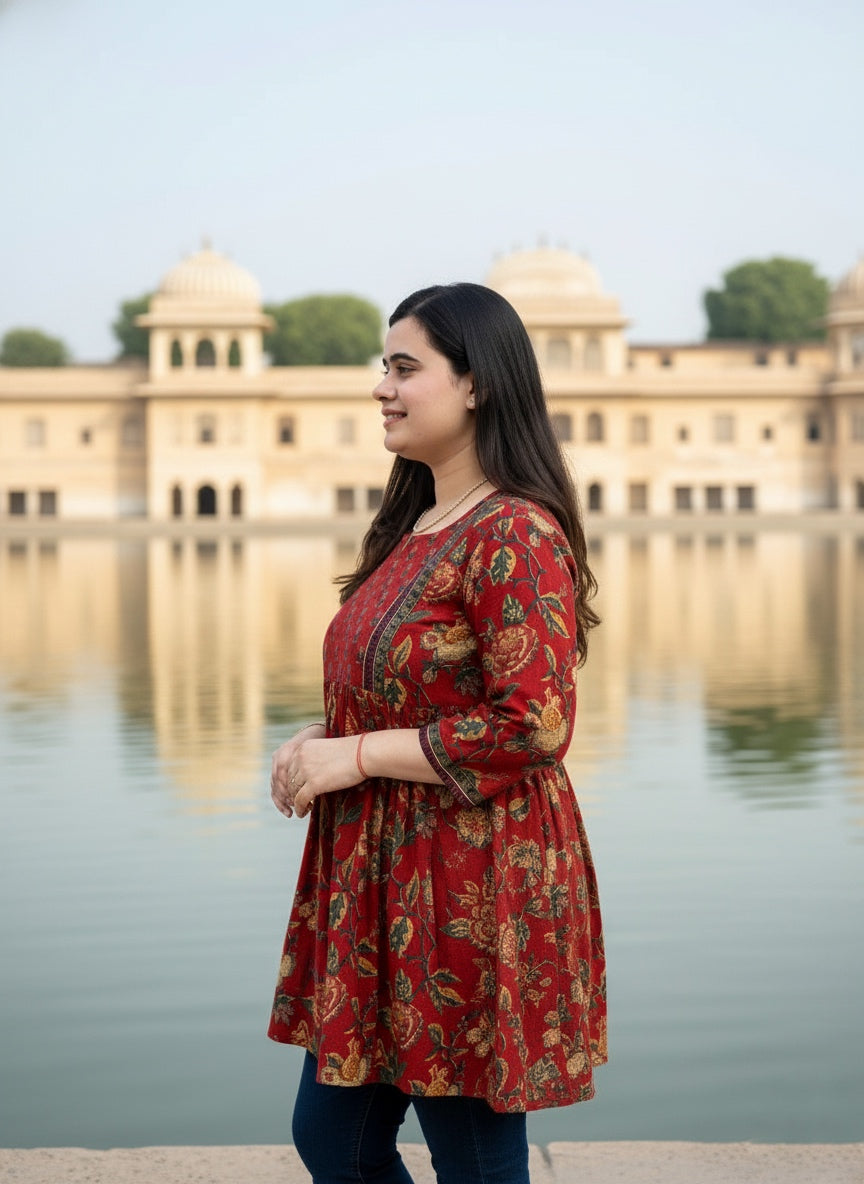 Short Cotton tunics for women